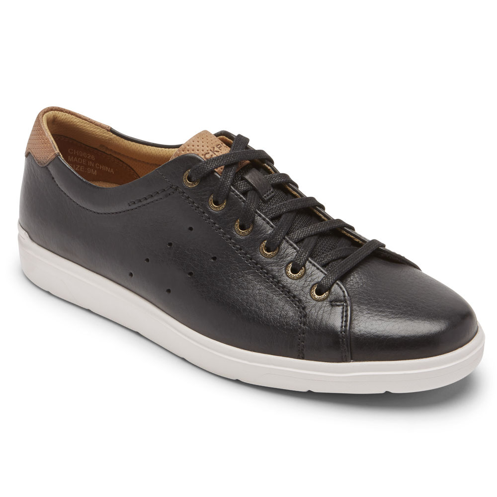 Tenis Rockport Homem Pretas - Total Motion Lite Lace-To-Toe - 30896WDSA